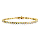 Hearts On Fire Temptation Three-Prong Tennis Bracelet - Dracakis Jewellers